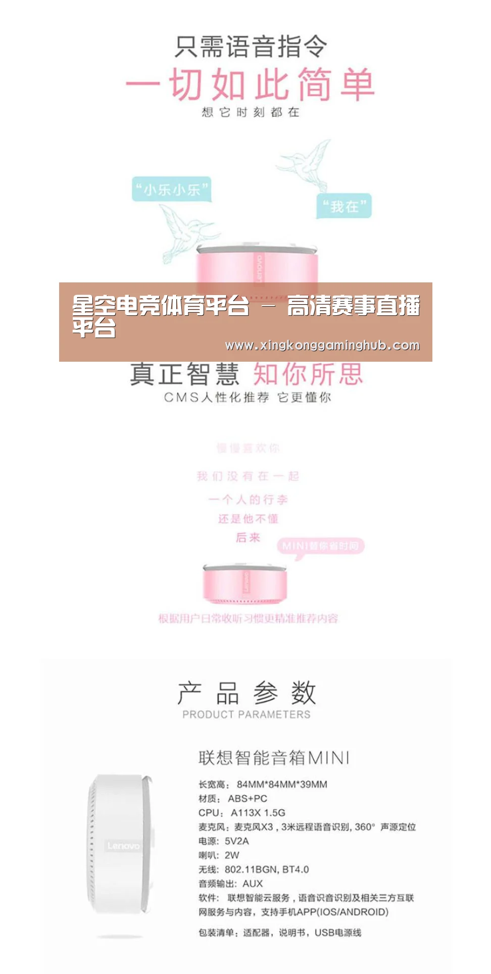 联想智能音箱MINI(图1)